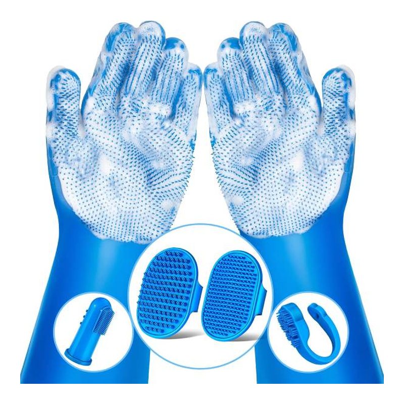 Pet Grooming & Bath Gloves