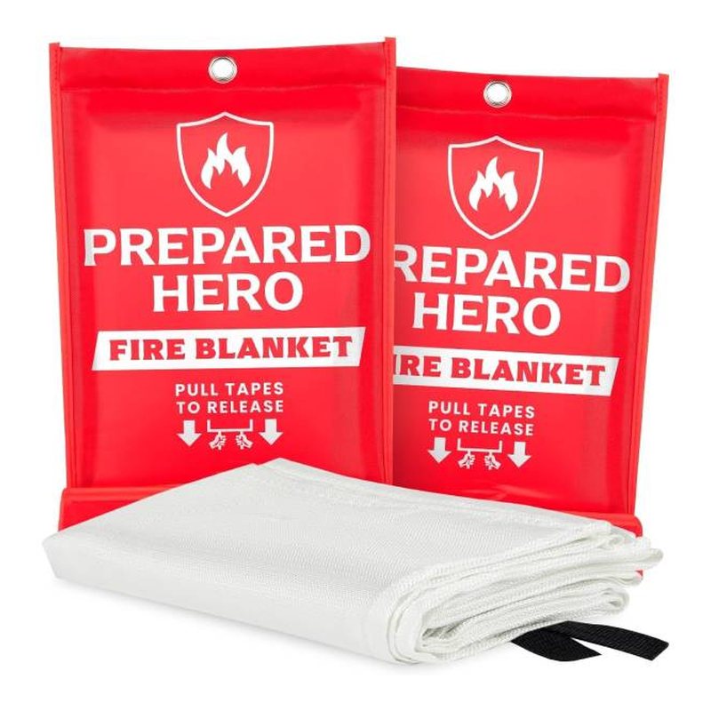 Prepared Hero Emergency Fire Blanket